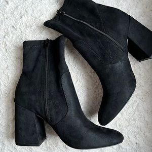 Madden Girl Black Booties